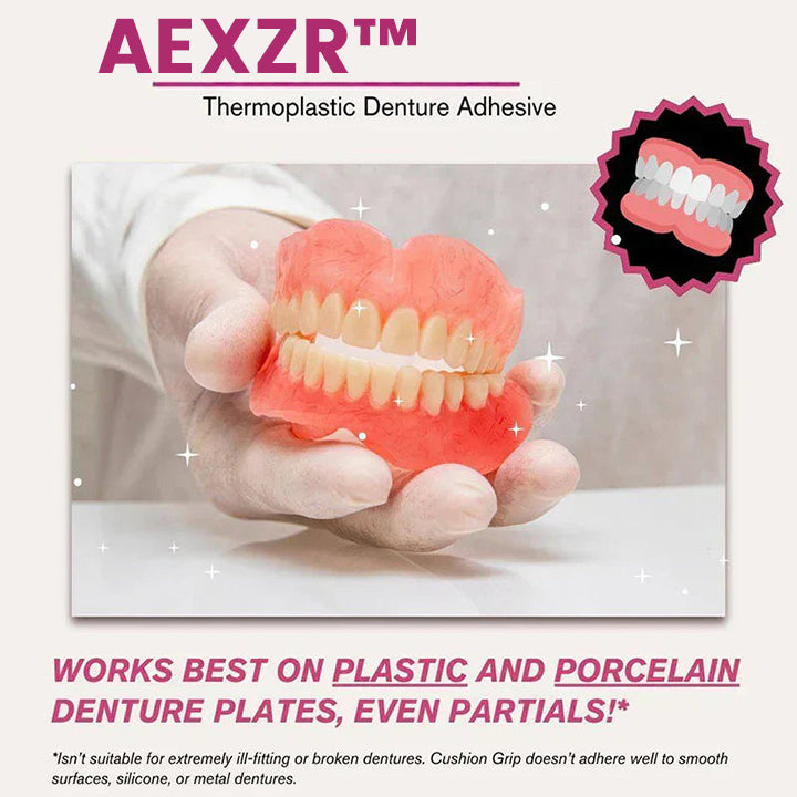 ✨[Official Brand Store] AEXZR™ Thermoplastic Denture Adhesive (✨BUY 2 GET 1 FREE🎁)