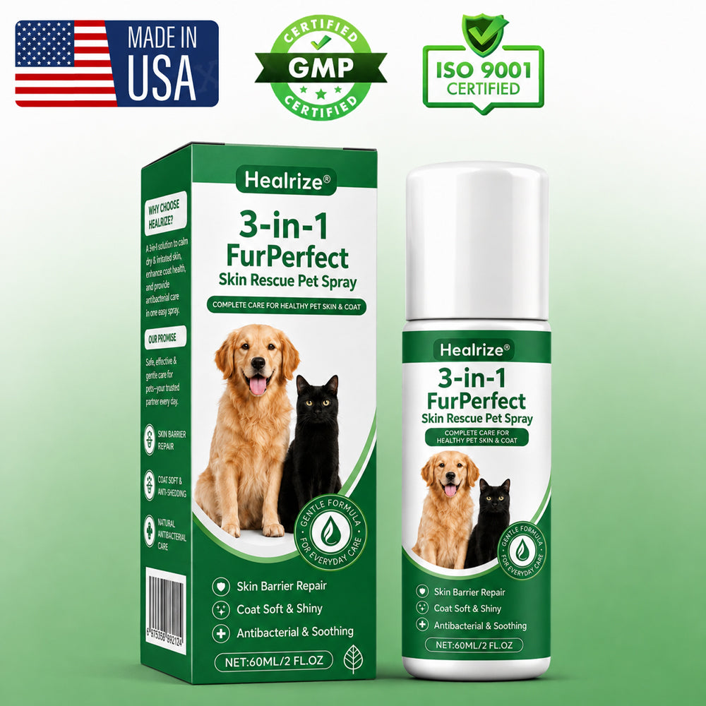 Healrize® 3 in 1 FurPerfect Skin Rescue Pet Spray -Z