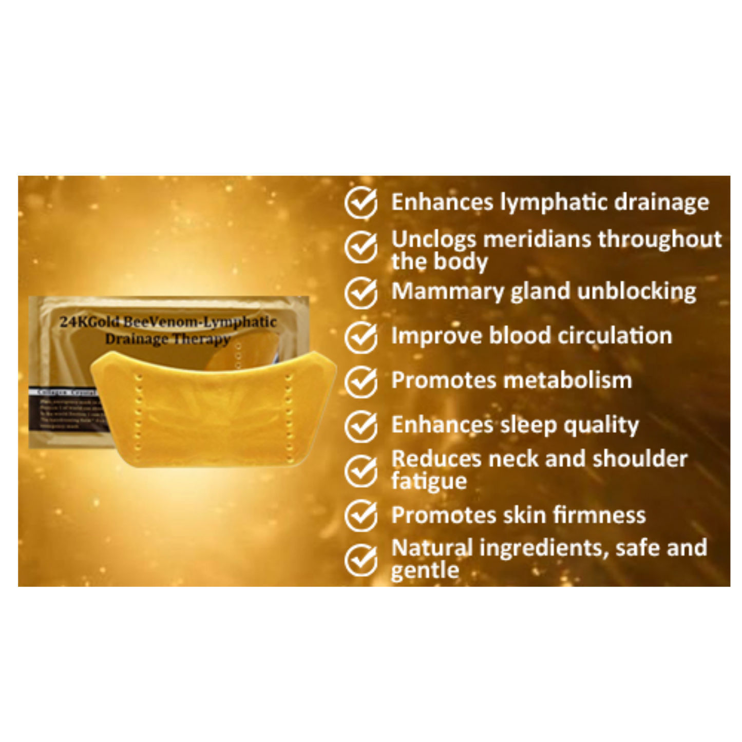 Dobshow™💛24KGold🐝BeeVenom-Lymphatic Drainage Therapy🌟