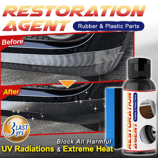 Car Rubber & Plastic & Wood Parts Restoration Agent