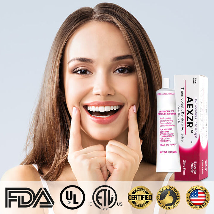 ✨[Official Brand Store] AEXZR™ Thermoplastic Denture Adhesive (✨BUY 2 GET 1 FREE🎁)