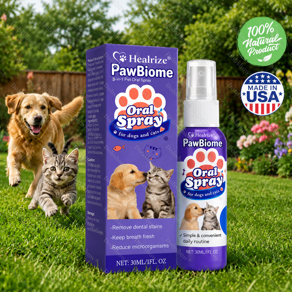 Healrize® 🐾PawBiome 3-in-1 Pet Oral Spray -WH53