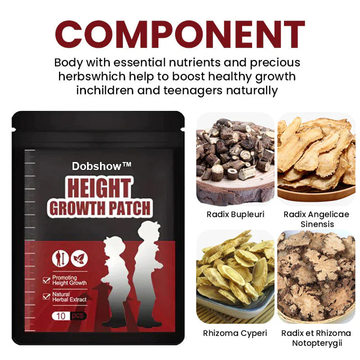 Dobshow™ Herbal Height Increasing Foot Patch🌿 - Awaken Pituitary Growth Hormone