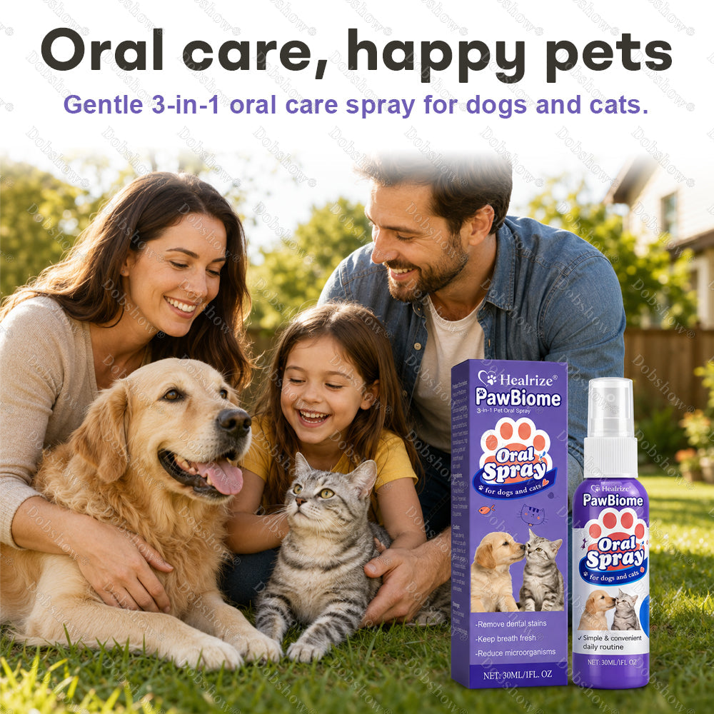 Healrize® 🐾PawBiome 3-in-1 Pet Oral Spray -WH53