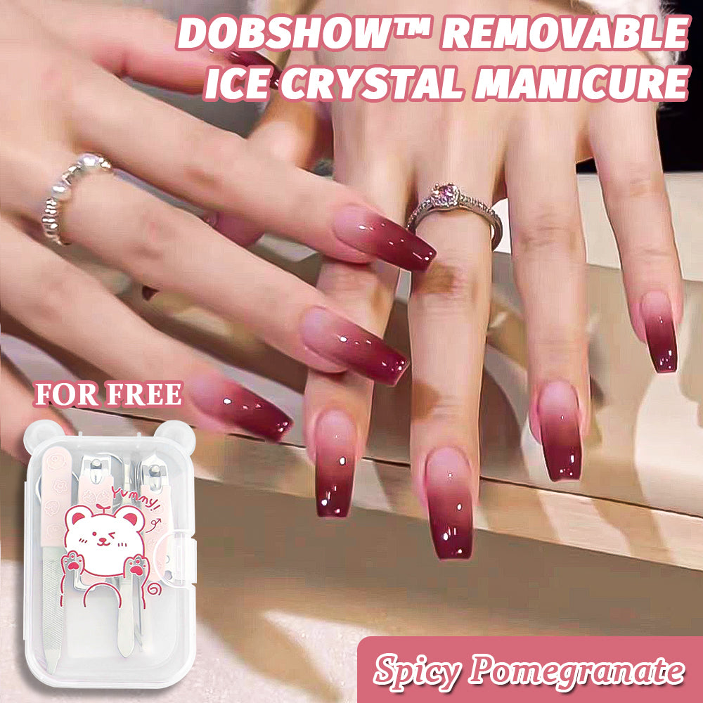 Dobshow™ Removable Ice Crystal Manicure