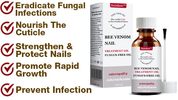 🐝Dobshow™ Fungus-Free Bee Venom Nail Treatment Serum🐝